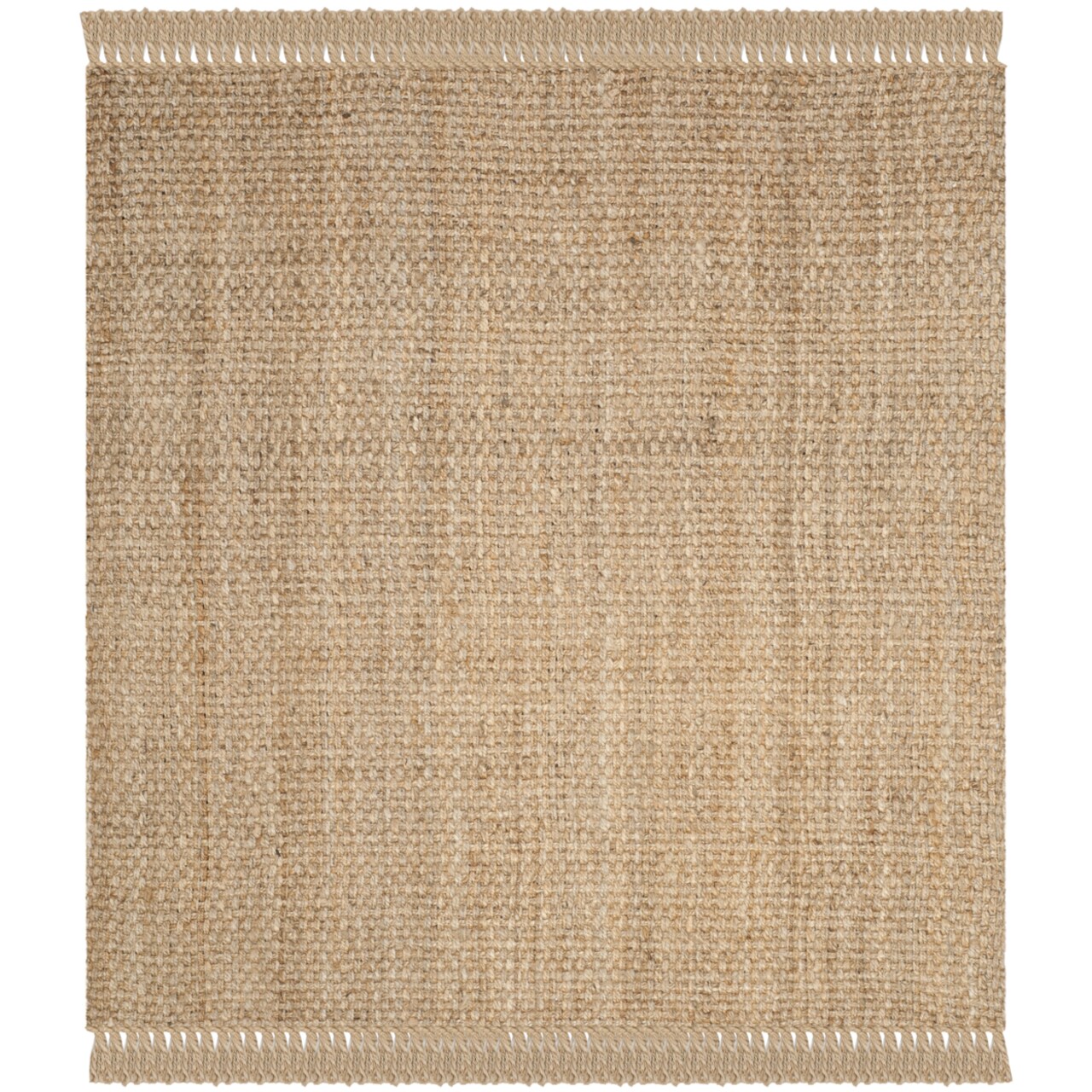 Safavieh Natural Fiber Nf467A Handwoven Natural Rug Area Rug Carpet Jute Shag